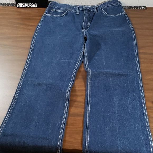 Vintage 1980 Kenny Rogers Mens “The Gambler” Hipster‎ Super Cool Jeans - Picture 2 of 10